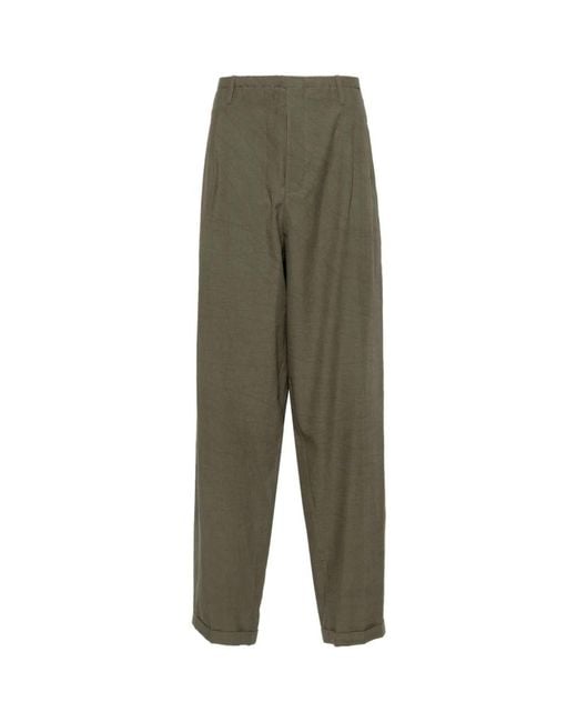 Trousers > wide trousers Magliano pour homme en coloris Green