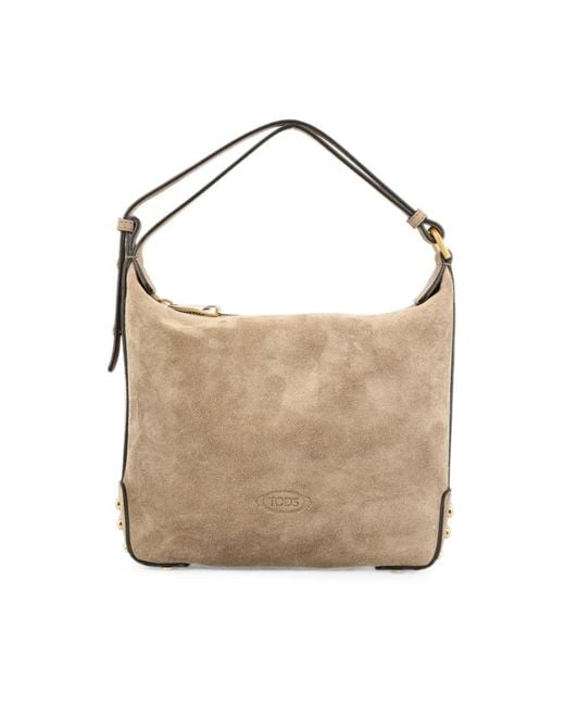 Tod's Natural Shoulder Bags
