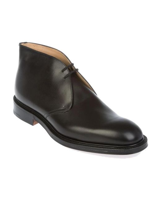 Church's Gray Lace-Up Boots for men