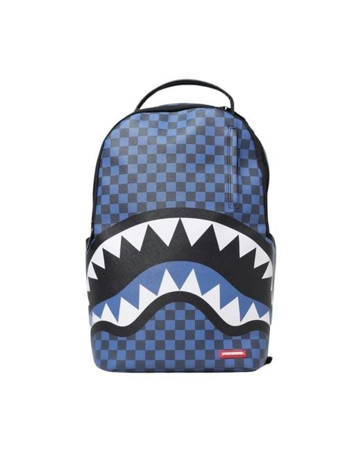 Sprayground Blue Backpacks for men