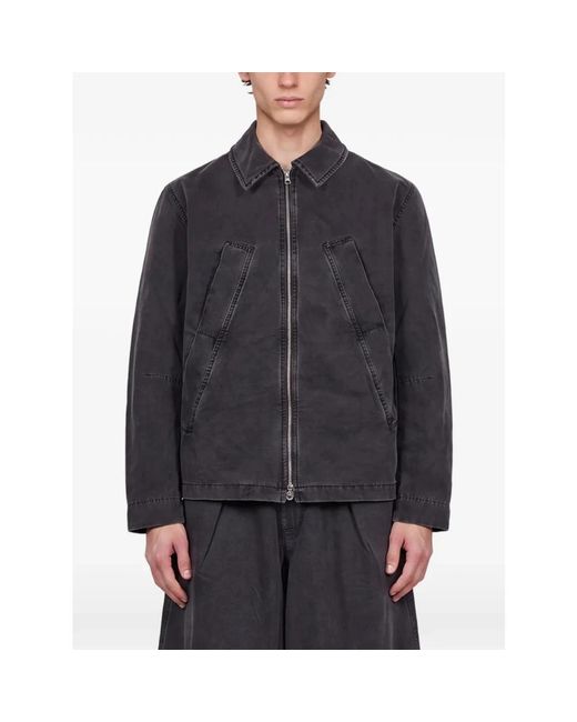 Light Jackets di YMC in Black da Uomo