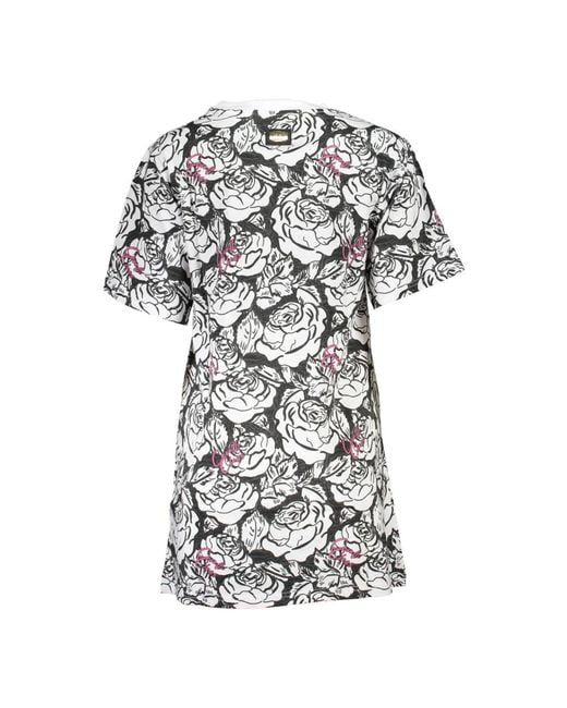 Roberto Cavalli Gray Short Dresses