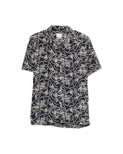 Paul Smith Black Short Sleeve Shirts for men