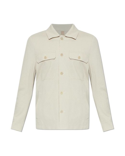 Eleventy White Casual Shirts for men