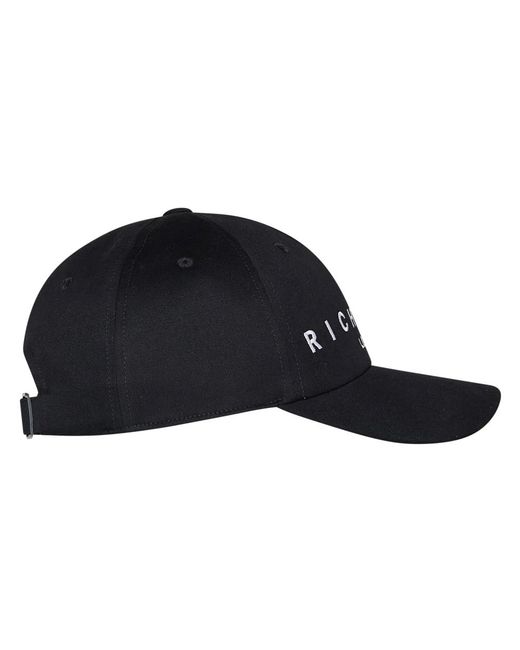 John Richmond Baseball Cap in het Black