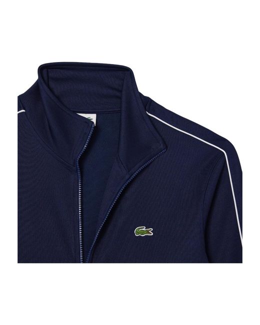 Lacoste Blue Zip-Throughs for men