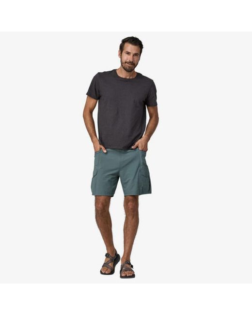 Patagonia Blue Outdoor everyday shorts - noveau green