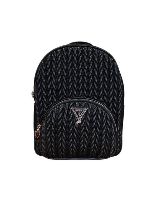 Guess Black Backpacks for men