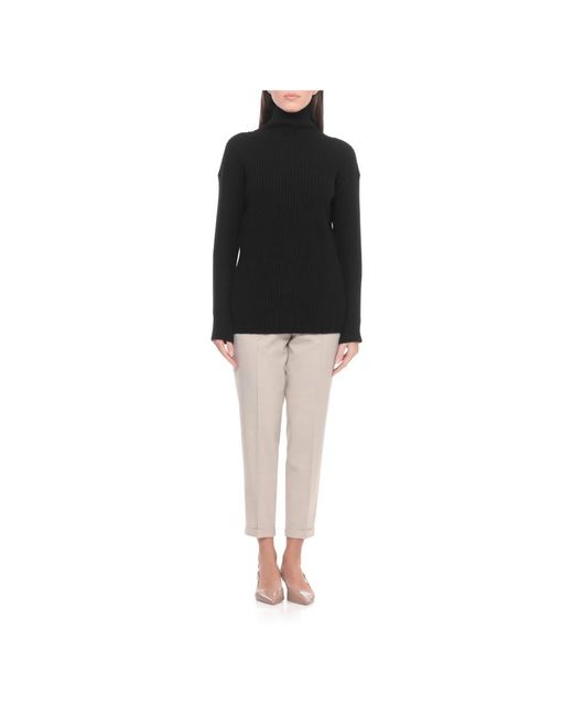 Antonelli Black Turtlenecks