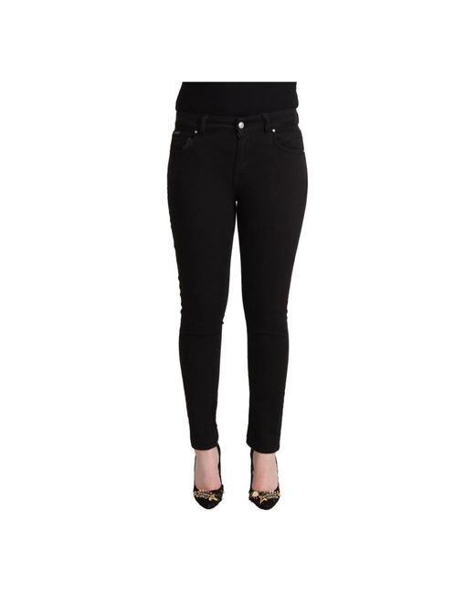 Dolce & Gabbana Slim-Fit Jeans in het Black