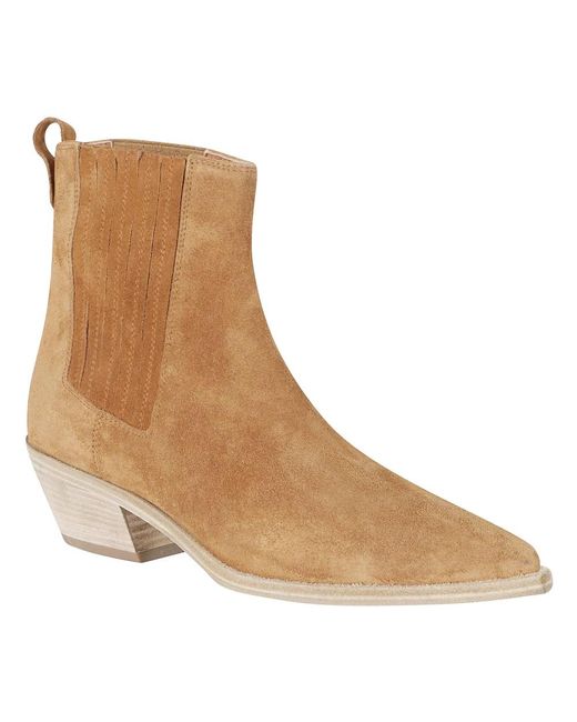 Roberto Festa Brown Cowboy & Biker Boots