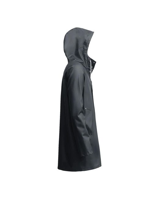 Stutterheim Black Rain Jackets for men