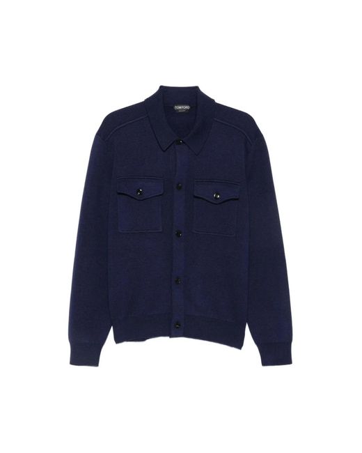 Tom Ford Blue Cardigans for men