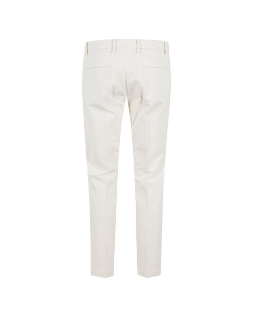 Entre Amis Broeken ,Wit ,Katoen Tk America Slim Corto in het White voor heren