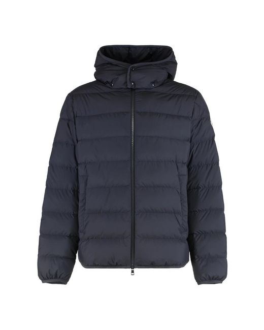 Moncler Blue Down Jackets for men