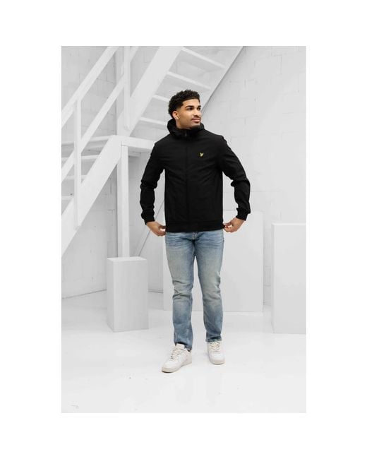 Lyle & Scott Black Light Jackets for men