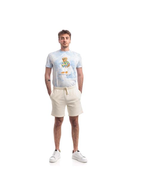 Polo Ralph Lauren Stylische bermuda-shorts für männer in Natural für Herren