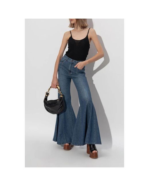 Sleeveless Tops di Chloé in Black