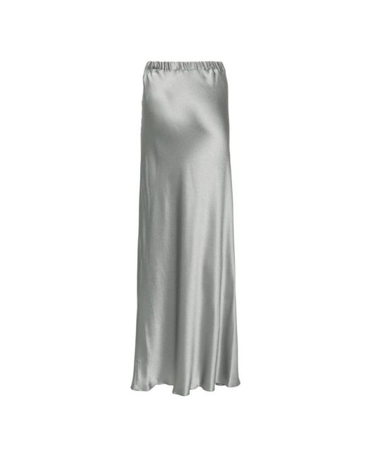 Antonelli Gray Maxi Skirts