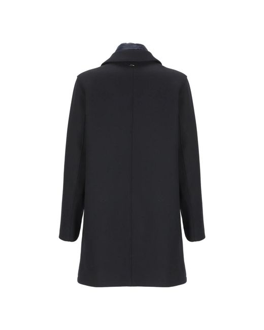 Herno Blue Single-Breasted Coats for men