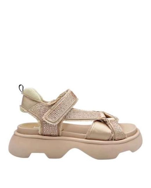 Jeannot Flat Sandals in het Natural