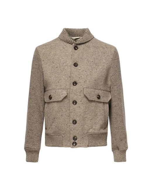 Eleventy Gray Cardigans for men