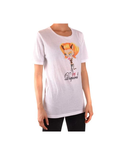 T-Shirts DSquared² de color White