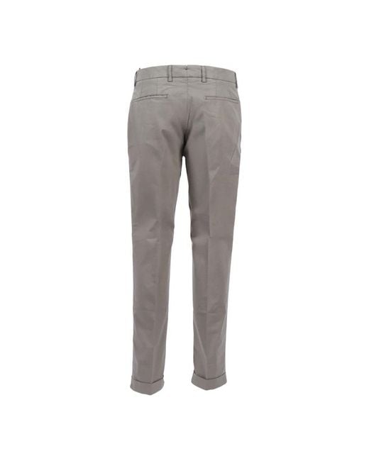 Berwich Gray Suit Trousers for men