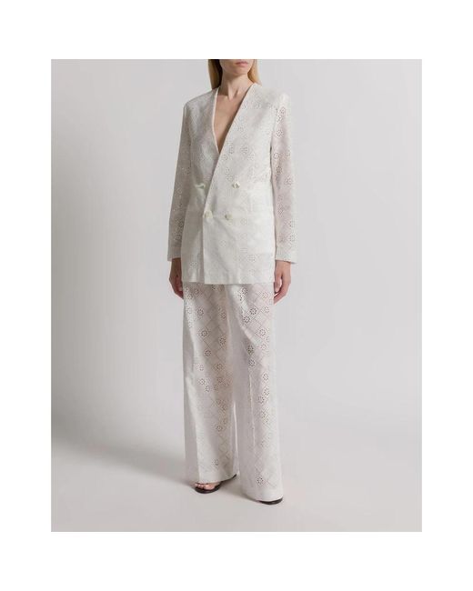 Blazers Alberta Ferretti de color White