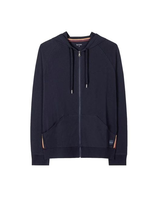 Paul Smith Blue Zip-Throughs for men