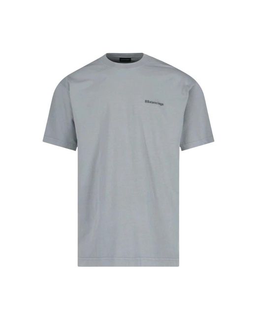 Balenciaga Gray T-Shirts for men