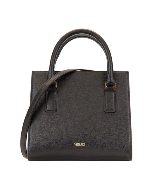 Handbags di Versace in Black