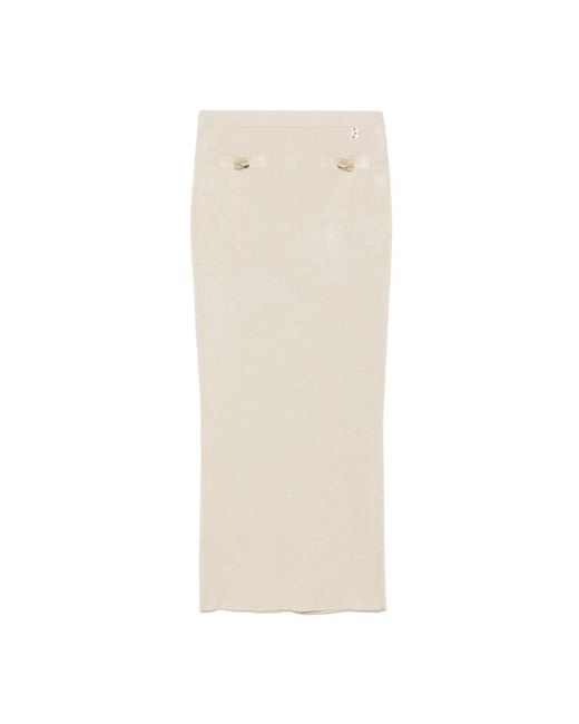 Blugirl Blumarine Natural Midi Skirts