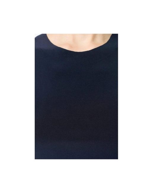 Norma Kamali Blue Sleeveless Tops