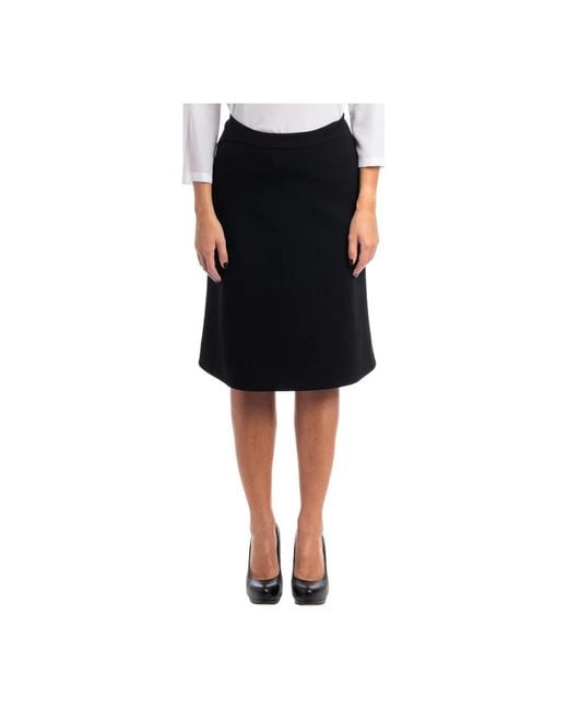 Aspesi Black Short Skirts