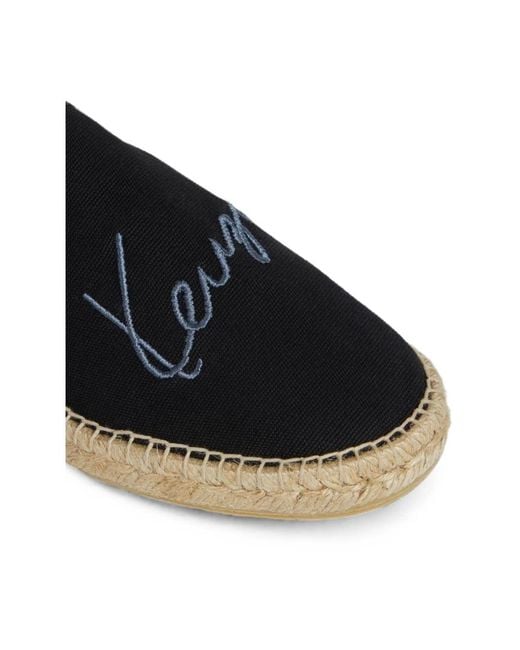 Espadrilles di KENZO in Black da Uomo