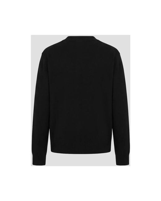 Jil Sander Black Round-Neck Knitwear