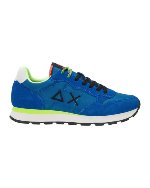 Sun 68 Blue Sneakers for men