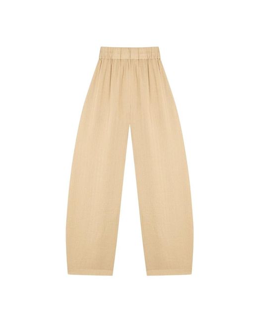 Cortana Natural Tapered Trousers