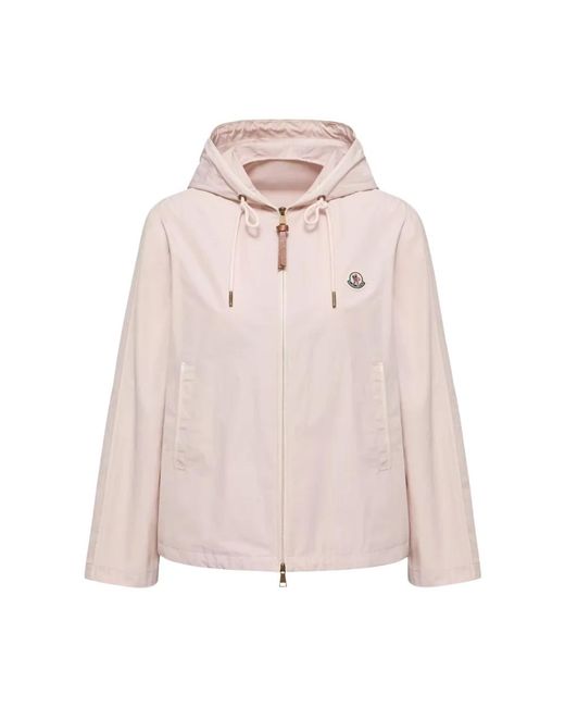 Light Jackets Moncler de color Pink