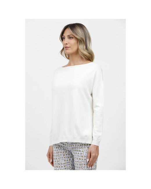 Long Sleeve Tops Gran Sasso de color White