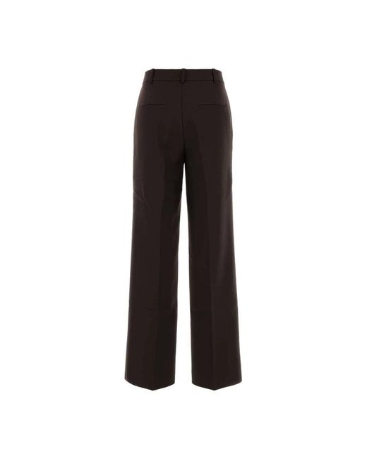 Anine Bing Black Wide Trousers