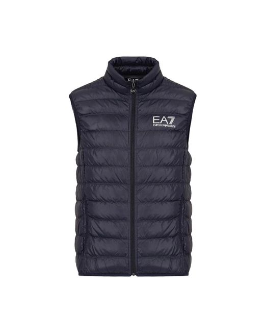 EA7 Blue Vests for men