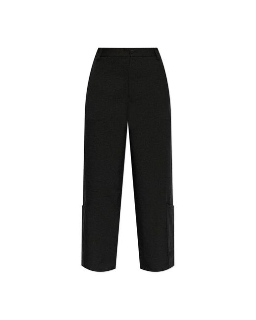 Y-3 Black Weite hose