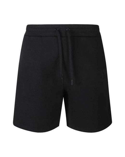AMI Black Short Shorts for men