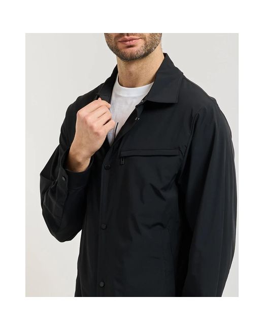 ARMANI EXCHANGE Black Light Jackets for men