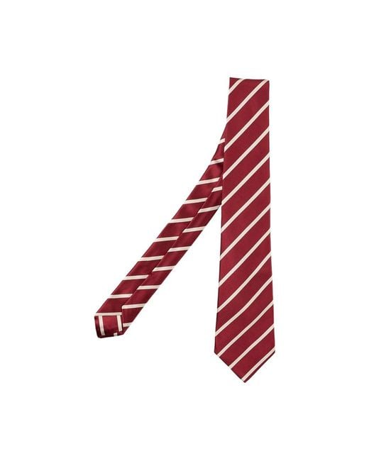 Kiton Red Ties for men