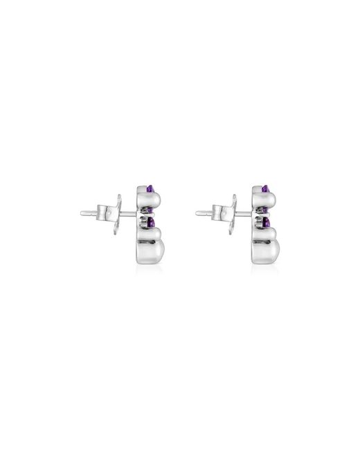 Earrings Tous de color Purple
