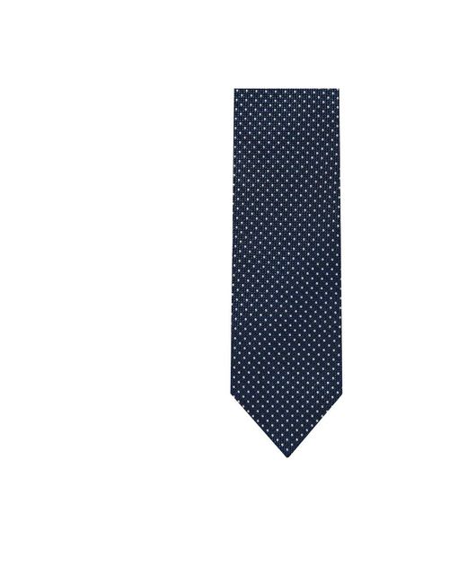 Corneliani Accessoires ,Blauw ,Luxe Zijden Stropdas, Gemaakt in het Blue voor heren