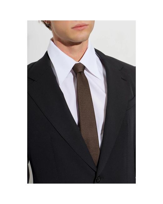 Ties di Giorgio Armani in Brown da Uomo